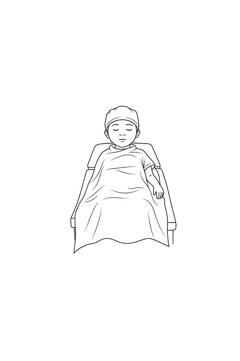 Pediatrics medical illustration